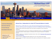 Tablet Screenshot of michaelpace.net